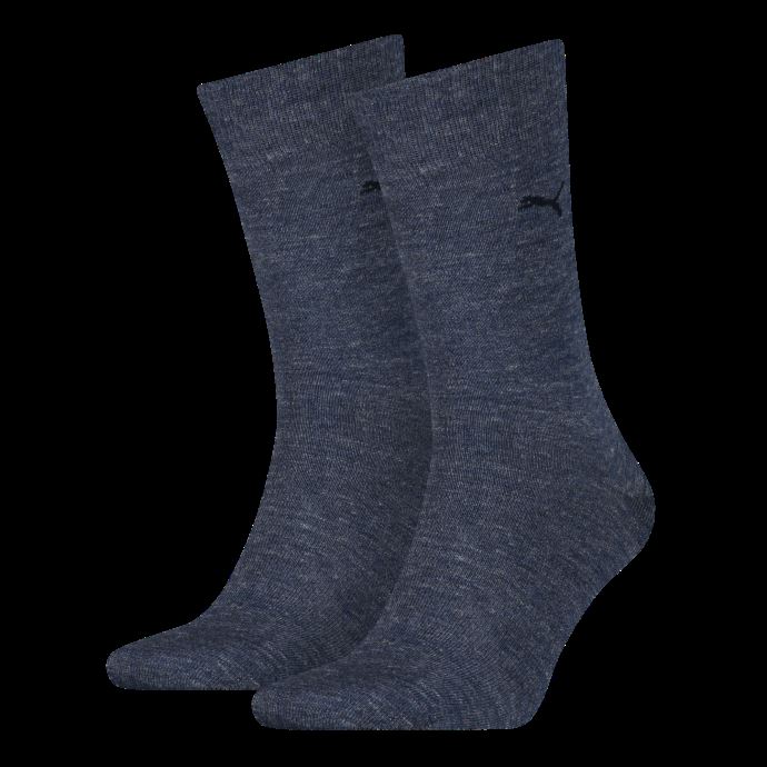 Puma Canada Paire De Chaussettes Classiques Pour Hommes Bleu Denim