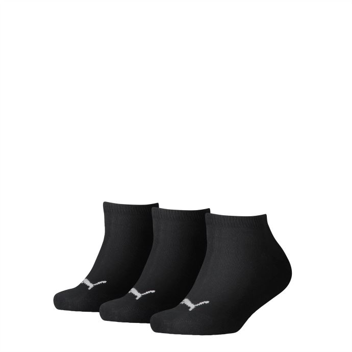 Lot De 3 Paires De Chaussettes Invisibles Puma Canada Pour Enfant Noir