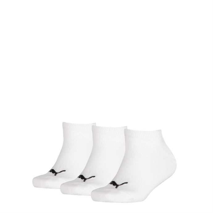 Lot De 3 Paires De Chaussettes Invisibles Puma Canada Blanches Pour Enfant