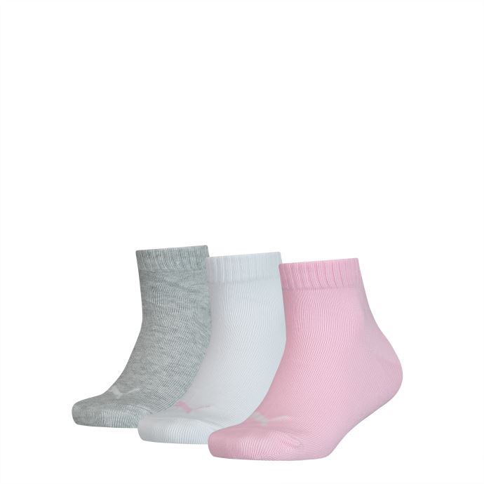 Lot De 3 Paires De Chaussettes Puma Canada Pour Enfant Eau De Rose