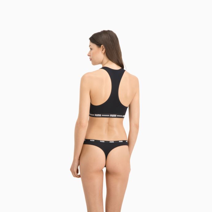 Lot De 3 Strings Puma Canada Pour Femme Noir