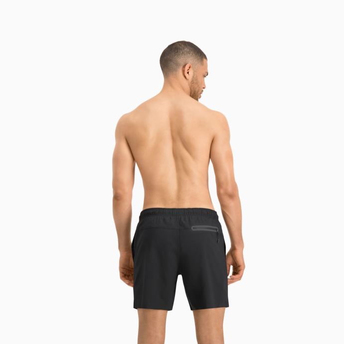Puma Canada Short De Bain Mi-long Pour Homme Noir