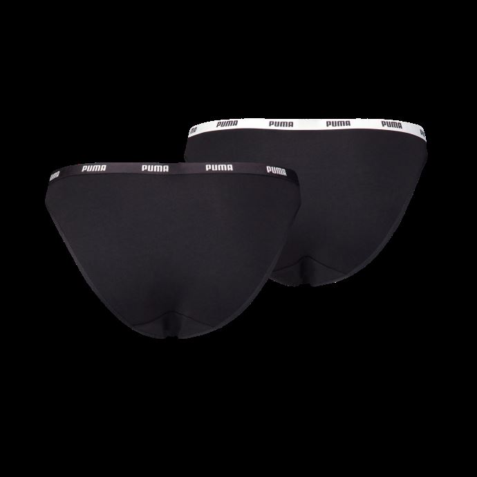 Puma Canada Sous-vêtement Bikini Pour Femme Lot De 2 Noir