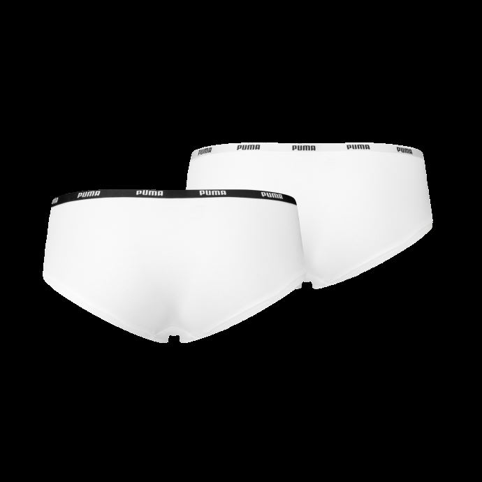 Puma Canada Hipster Pour Femmes Pack De 2 Blanc-blanc