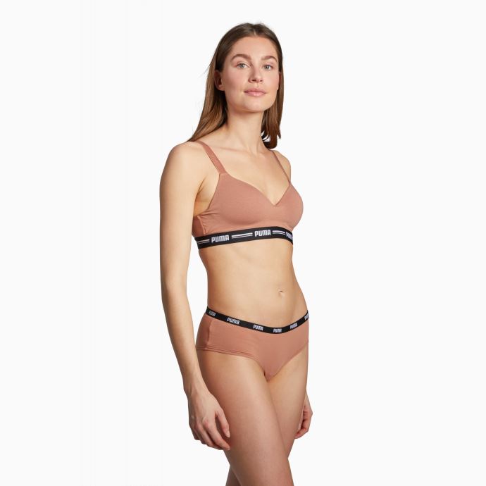 2 Paires De Baskets Taille Basse Puma Canada Pour Femme Caramel
