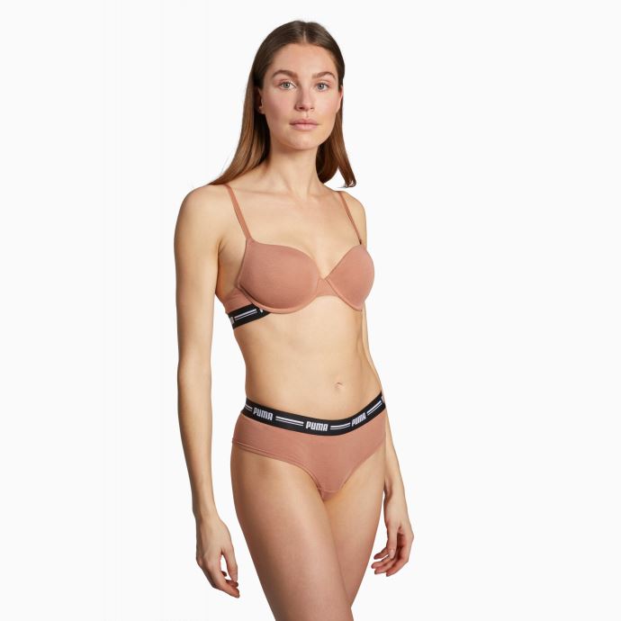 Puma Canada Lot De 2 Paires Brésiliennes Pour Femme Caramel
