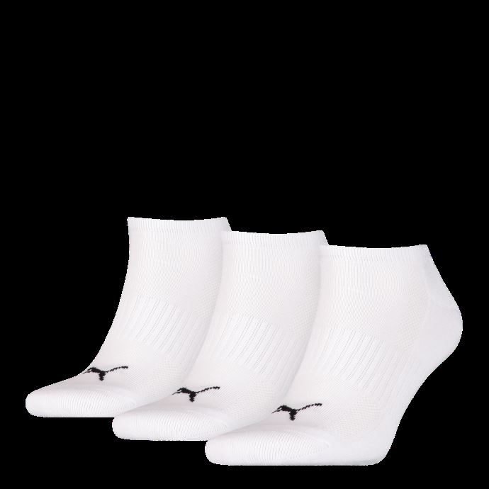Blanc Puma Canada Unisexe Coussin Coussin Chaussettes 3 Paires
