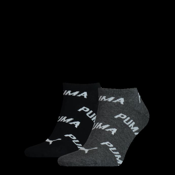 Puma Canada Unisexe Bwt Baskets Chaussettes Lot De 2 Noir-blanc