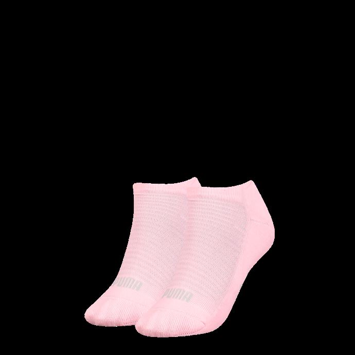 Puma Canada Femmes Sneaker Trainer Chaussettes 2 Pack Rose