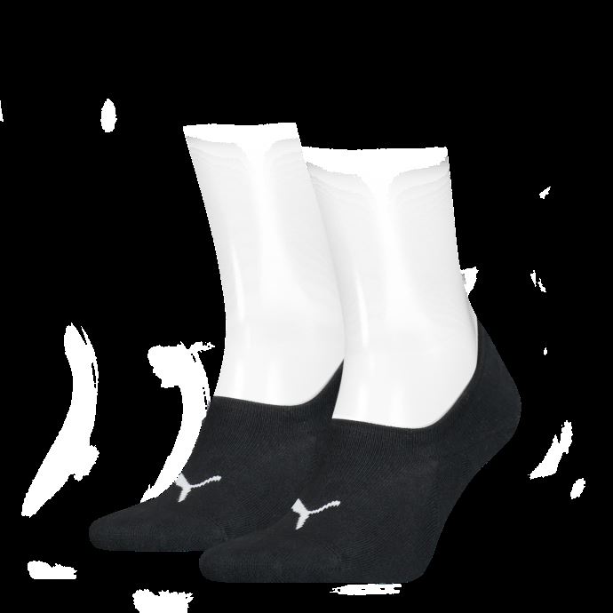 Puma Canada Unisexe High-cut Footie 2 Pack Noir