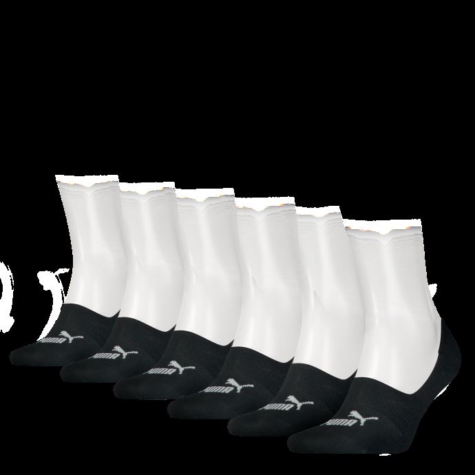 Chaussettes Puma Canada Elements Footies Lot De 6 Noir