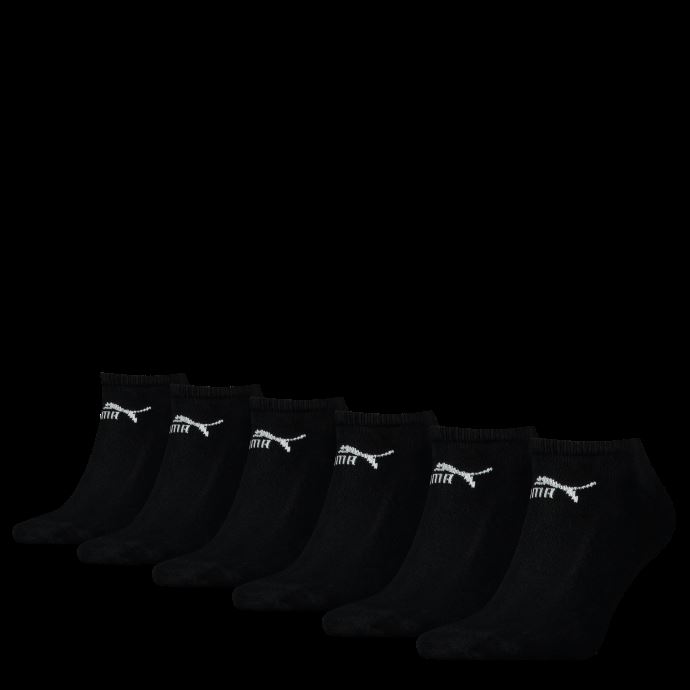 Puma Canada Elements Sneaker Chaussettes Lot De 6 Noir