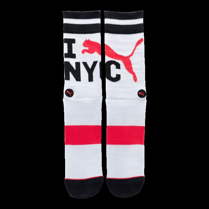 Chaussettes Mi-mollet Unisexes [1 Paire] Blanc-noir Puma Canada