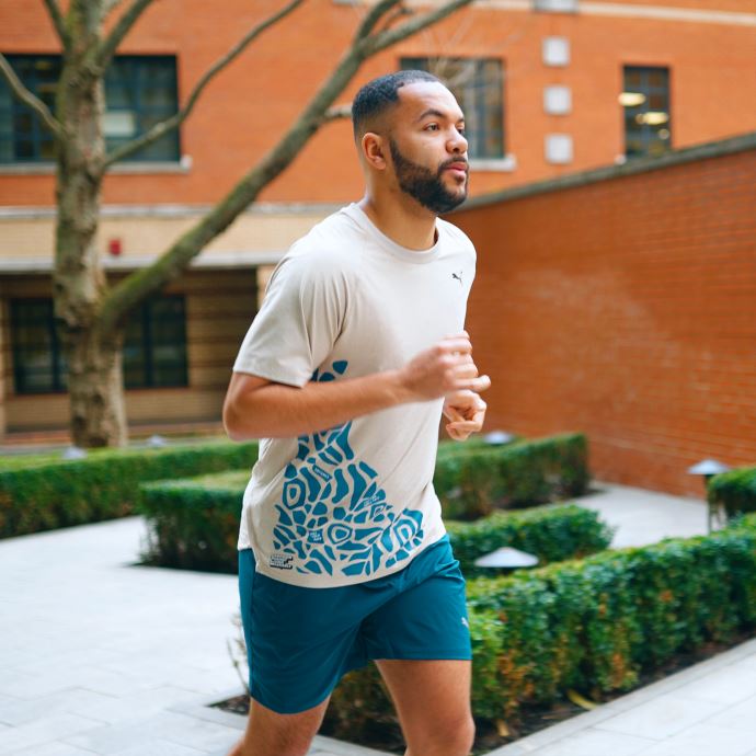 Puma Canada X Calm Ss Running Tee Peyotl Chiné