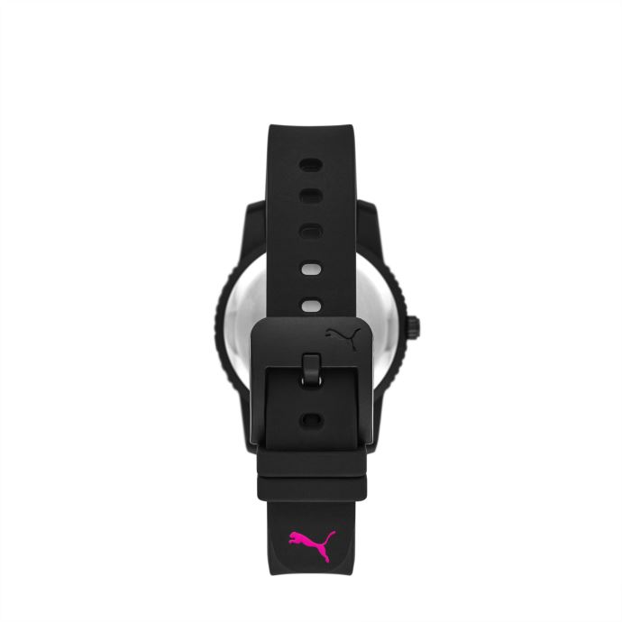 Montre Puma Canada Ultrafresh à Trois Aiguilles En Silicone Noir Noir