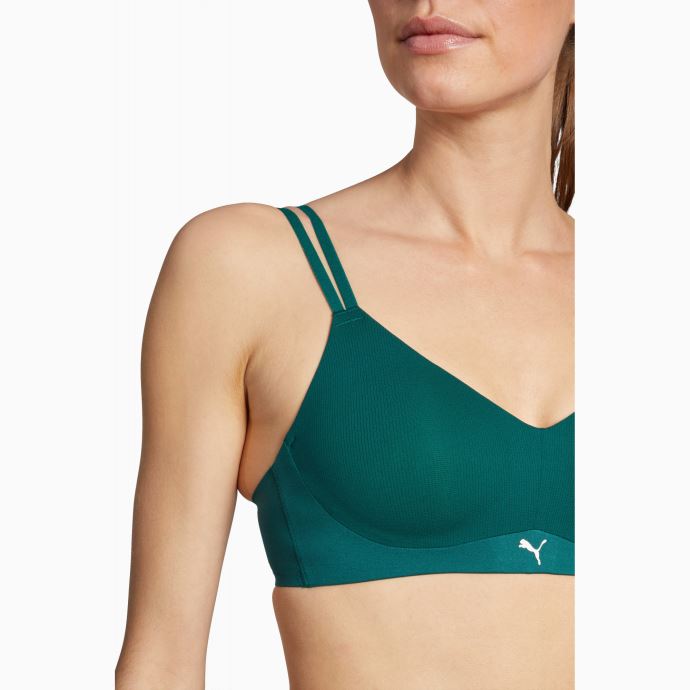 Puma Canada Soutien-gorge Actif à Maintien Moyen Pour Femmes 1 Pack Vert