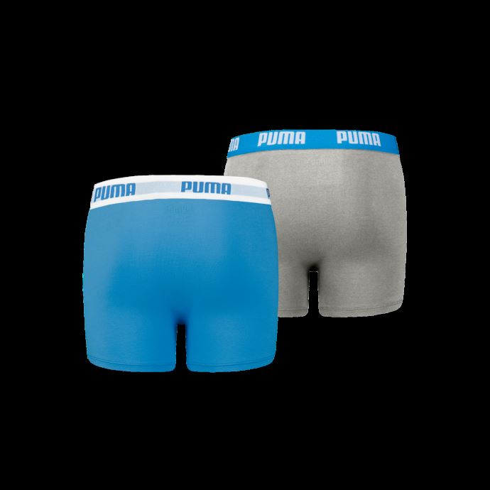 Lot De 2 Boxers Basiques Puma Canada Garçons Bleu-gris
