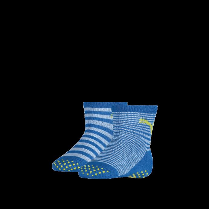 Paire De Chaussettes Anti-dérapantes Puma Canada Baby Abs Bleu Vert Combo