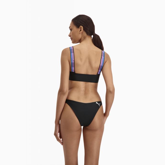 Bas De Bikini Brésilien Puma Canada Swim V-shape Pour Femme Combo Noir