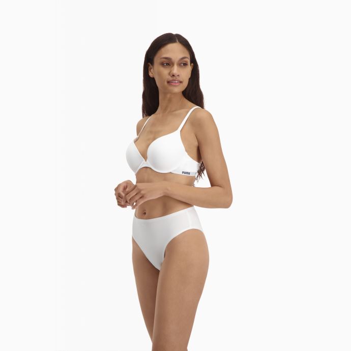 Puma Canada Slip Taille Unique Pour Femme Lot De 2 Blanc