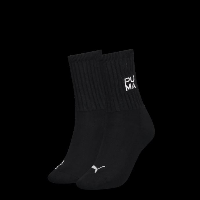 2 Paires De Chaussettes Souples Femme Puma Canada Combo Noir
