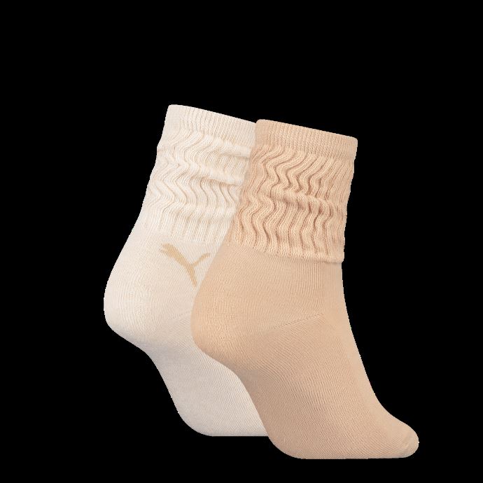 Puma Canada Slouch Chaussettes Femmes Pack De 2 Combo Sable