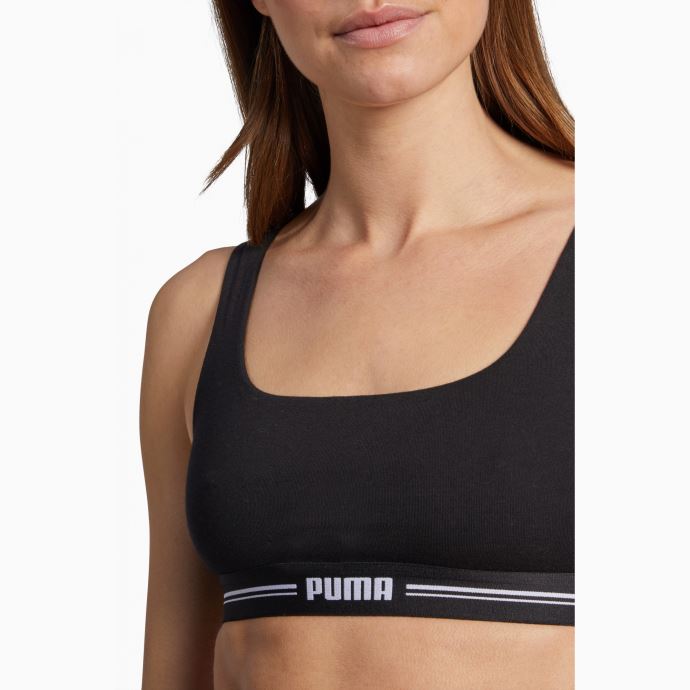 Puma Canada Haut à Encolure Dégagée Femme Noir