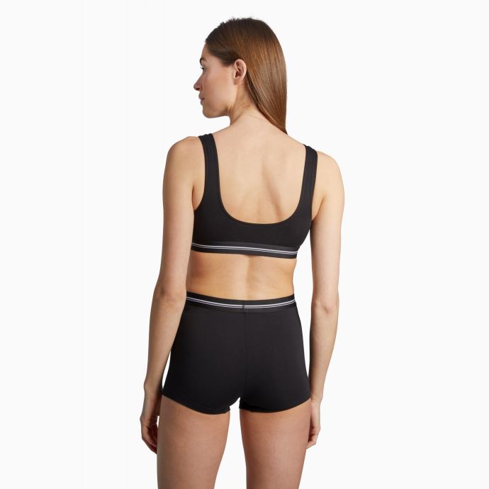 Boxer Puma Canada Noir Femme Lot De 2
