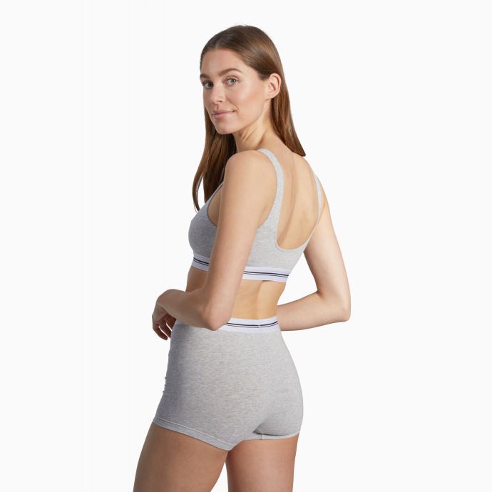 Gris Combo Puma Canada Boxer Shorts Femmes Lot De 2
