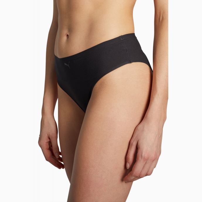 Lot De 2 Slips Taille Unique Puma Canada Noir Pour Femme